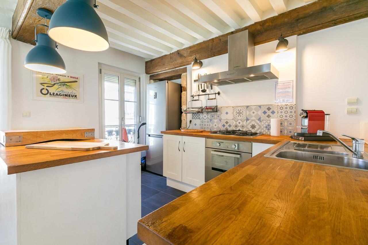 Le Rousseau Charme Et Authenticite- Srloc Apartment Dijon Ngoại thất bức ảnh